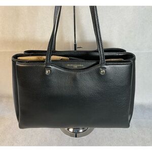 Karl Lagerfeld Paris Leather Black Tote